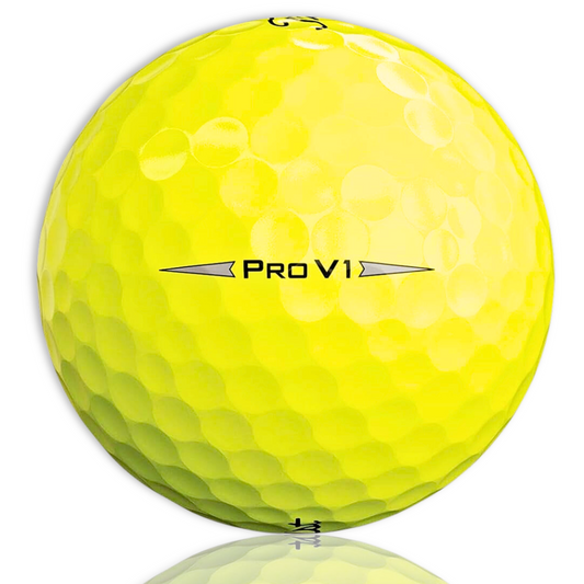 Titleist Pro V1 Yellow 2019, Premium, Used, Golf Balls, Recycled Golf Balls